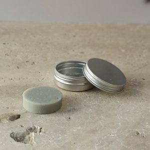 Boite en aluminium pour dentifrice solide, crème cosmétique, ou savon d'invité - Ne rouille pas et protège vos cosmétiques contre les aléas du quotidien. Elle est durable et légère, idéal pour tous vos déplacements.