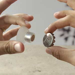 Porte savon aimanté pour savon solide et shampoing solide à accrocher dans la salle de bain